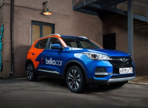 Chery Tiggo 4 появился в российском каршеринге