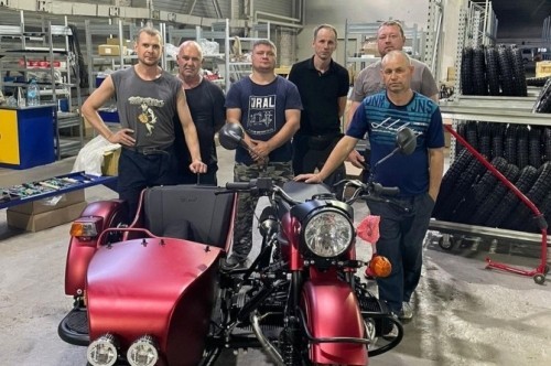 В Казахстане началось производство мотоциклов «Урал»