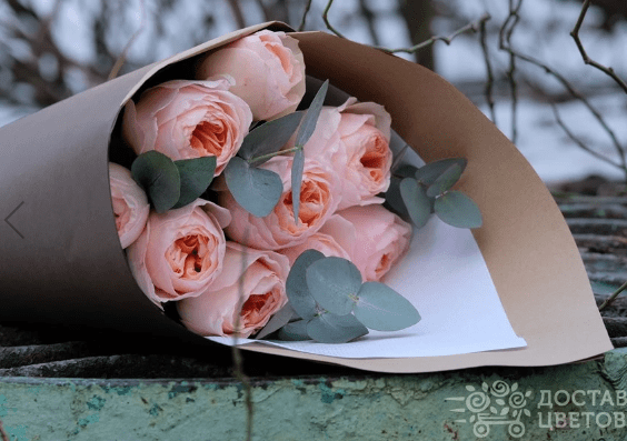 Заказ цветов в онлайн-сервисе Доставкацветов.рф
