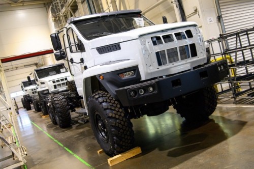Калужский завод «АМО» запустил производство грузовиков